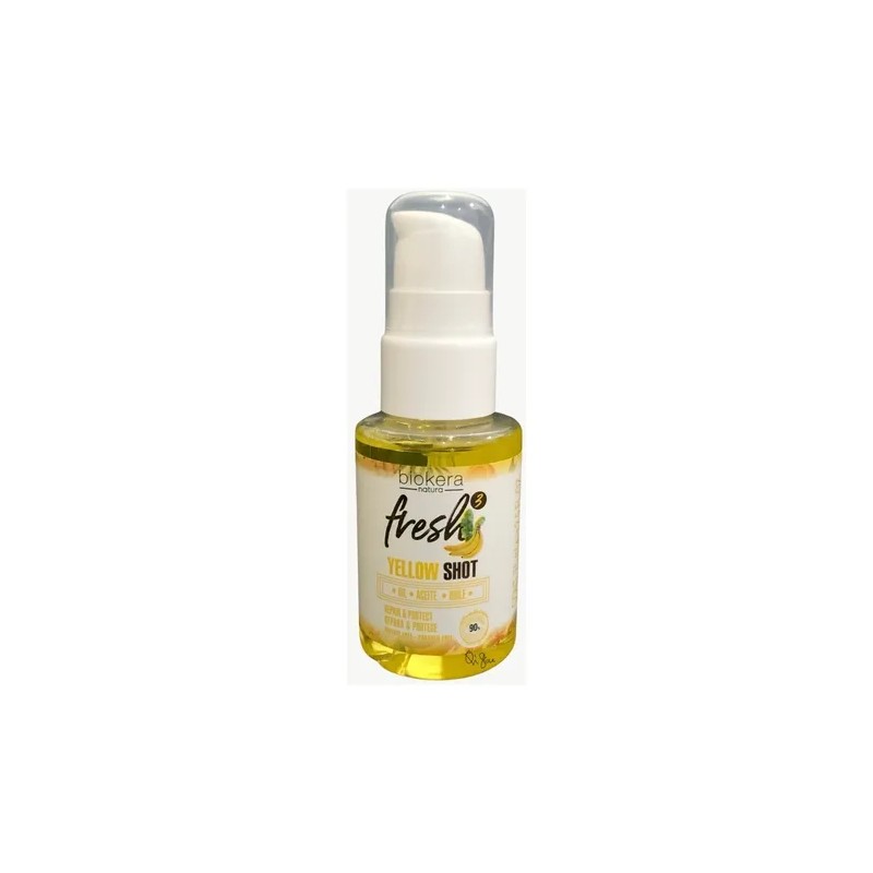 Aceite Capilar yellow shot Repara Y Protege Sin Parabenos sin