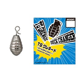 VARIVAS Nogales Sinker TG Grenade Quick Changer, 0.2 oz (7 g) (Approx. 1/4 oz) 2 Pcs Tungsten