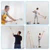 Ninnyi 1.7m Multi Angle Paint Brush Extension Pole Set, 1