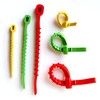 Q Knot Reusable Cable Tie, 25-Piece Pack