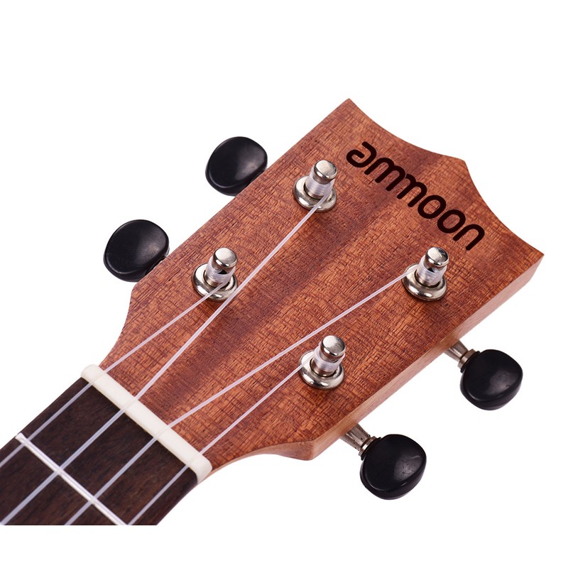 21 Inch Wooden Acoustic Ukulele Ukelele Uke Sapele Wood