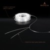 BEADNOVA DIY Starter kit 0.8mm Stretch Jewelry Cord Elastic Crystal