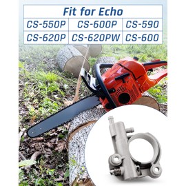 Wujexuhe Auto Oiler Assembly Oil Pump Fit for Echo CS-550P CS-600P CS-590 CS-620P CS-620PW CS-600 Replace C022000050 C022000051 C022000052 C022000053