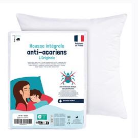 PharmaHousse - Full Mite Proof Pillowcase - Medical Grade - 10 Year Warranty - Barrier Cover Without Treatment or Coating