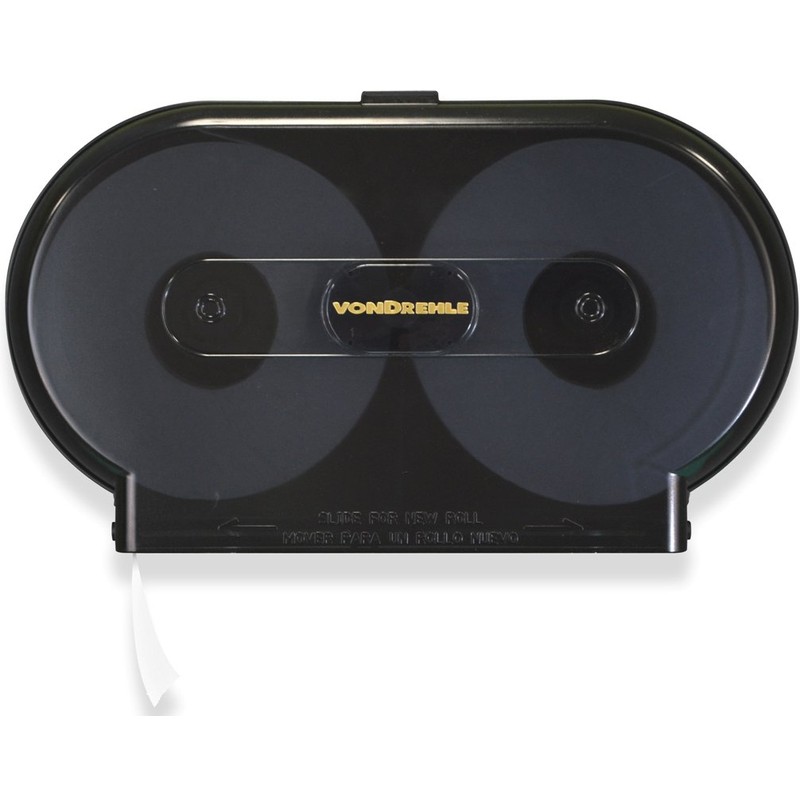 vonDrehle 3253 Jumbo Roll Twin Jr. Commercial Bath Tissue Dispenser,