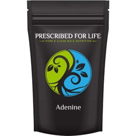 Prescribed For Life Adenine Powder | Vitamin B4 Adenine Supplement | Stress Relief and Mood Booster | A Nucleobase Purine Derivative (2 oz / 56 g)