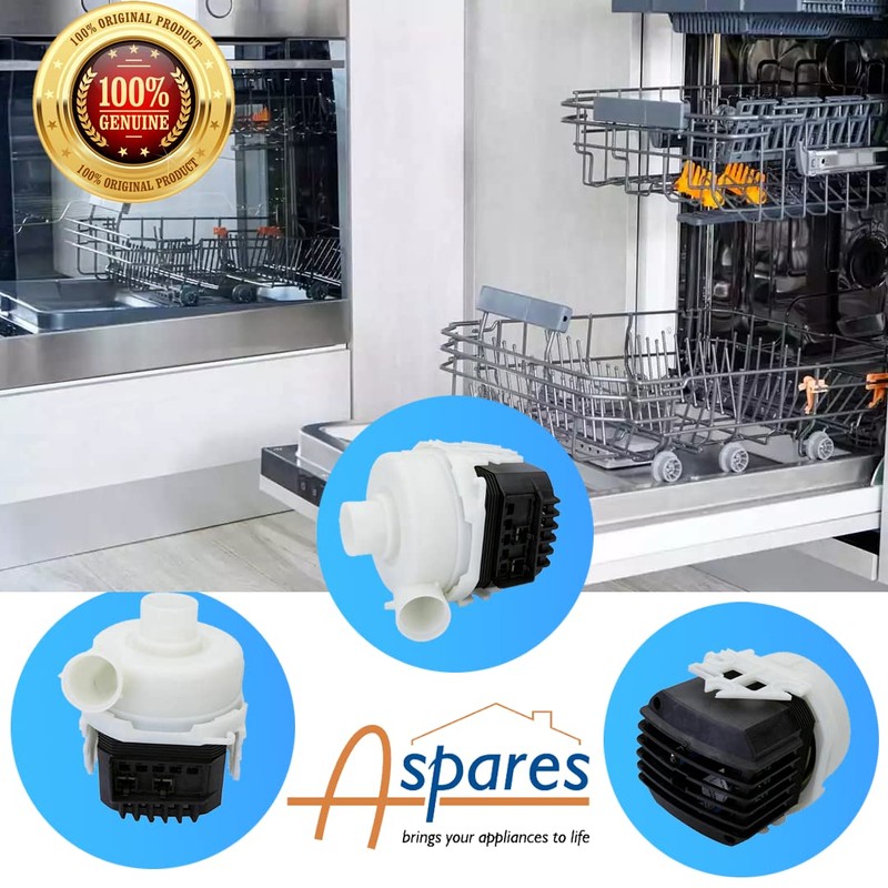 Dishwasher Cylinder Pump For Beko Genuine 1783900400