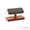 Papten SM21502 Wooden Watch Stand, For 2 Pieces, Luxury, Stylish,