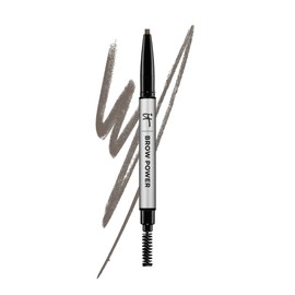 IT Cosmetics IT Cosmetics Brow Power Eyebrow Pencil - Universal Shades - Long-Lasting Eyebrow Pencil, Budge-Proof Formula - With Biotin - Natural-Looking Brow Pencil with Hair Like Strokes - Built-in Spoolie Brush