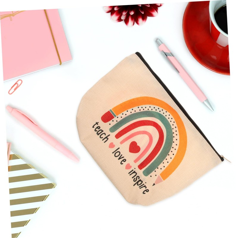 Baluue 2pcs Portable Makeup Bag Capacity Travel Toiletry Pouch for