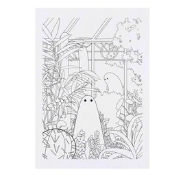 'Greenhouse Ghosts' Temporary Tattoo - Water Resistant, Skin-Safe, Non-Toxic Transfer (TO00083689)
