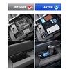 Karltys Center Console Organizer Tray Door Side Handle Storage Box