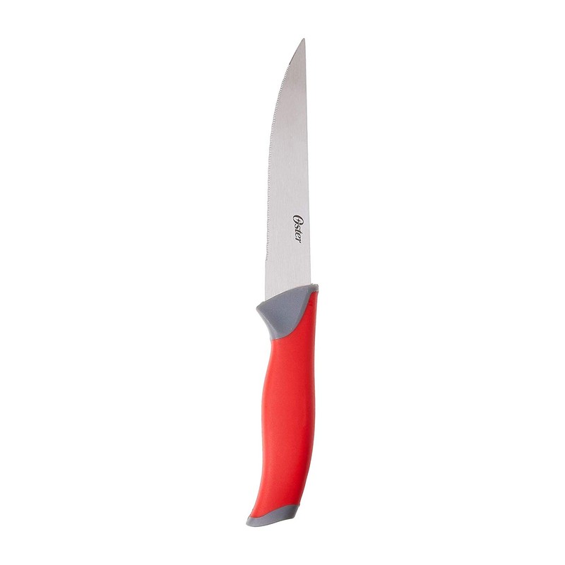 Oster Lindbergh 14 Piece Cutlery Set, Red