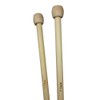 Knitting Needles Bamboo Single Point Eco Friendly Pair 25cm x
