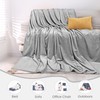 Cuddly Blanket, Soft Antistatic Fleece Blanket, Thick Sofa Blanket, Warm