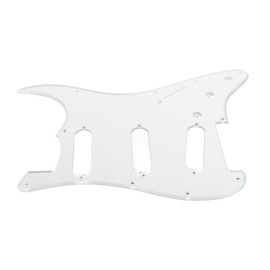 Guitar Pickguard Replacement Aluminum Foil Shielding PVC Scratch Protection Guitar Guard Plate GSSS31