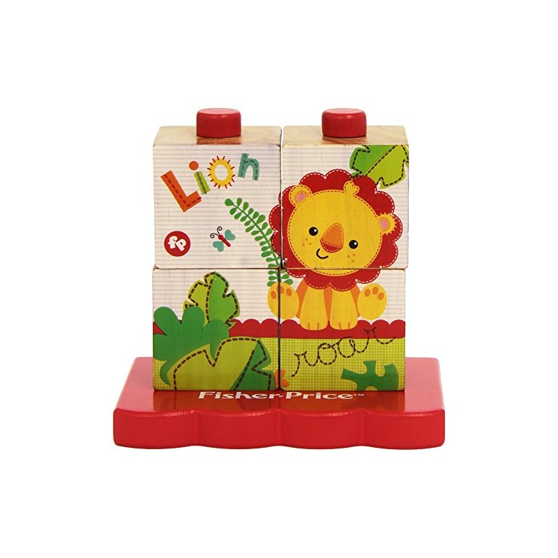 Fisher Price Stacking Block Puzzle (4 Pieces)