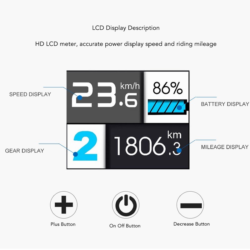 26A 500W to 750W 3 Modes Motor Controller with Waterproof