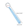 [Allegra K] Men's Necktie Low Tie Flat Stripe Adjustable Zipper