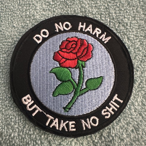 Lonewolf1852 DO NO HARM BUT TAKE NO-SHIT American Hook &