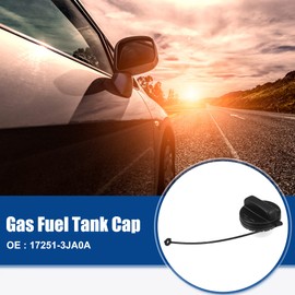 ACROPIX Gas Fuel Tank Cap Fit for Nissan Altima Frontier - Pack of 1 Black