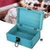 Wooden Storage Box Retro Decorative Jewelry Box Desktop Sundries Organizer