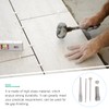 jojofuny 5pcs Tile Caulk Finishing Tool Set Grout Removal Tools