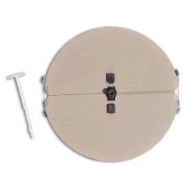 TRUaire 802-08 8" Steel Butterfly Damper With Mounting Clips