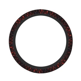 Red Dragon Scale Dragons Scales Car Steering Wheel Cover,Non-Slip Elastic Neoprene-Sweat Car Accessories,Universal 15 Inch Fit Auto, Vans Trucks,Suvs, Truck