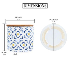 Pavilion Gift Company - Ciao Bella - 14 oz Soy Wax Candle Mediterranean Summer Vibrant Aromatherapy Home Decor