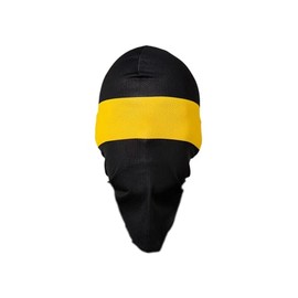 PGWEAR Balaclava Net Hero, black/yellow, Unit size
