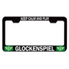Custom Brother - Keep Calm and Play Glockenspiel Black Steel