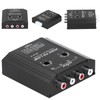 QANYEGN Audio Converter,12V 4 Channel Audio Impedance Converter,Line Output Converter,Suitable