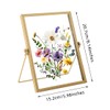 HyzaPhix Pressed Flower Frame Floating Picture Frame for Pressed Flowers,
