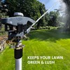 Heavy Duty Tripod Sprinkler 300003, Long Range Sprinkler with 125
