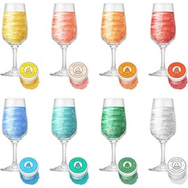 8 Colors Coloring Glitter 4g / Bottle, Edible Glitter for Drinks - Edible Shimmering Food Grade for DIY Wine Cocktails Champagne Drinks, Bakery, Cakes,baking. edible paint Edible Luster