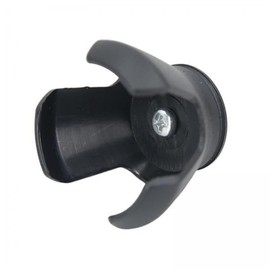 B Baosity 2X Golf Ball Pick Up Retriever Golf Grip Attachable Claw Pick Up Screw in Grabber Picker, 5.05cmx5cm, Black