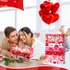 Maxcheck 48 Pieces Valentine's Day Treat Boxes Valentine Heart Cookie
