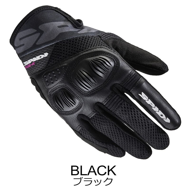 SPIDI Flash-R Evo Lady Glove, Black/Fuchsia, Medium