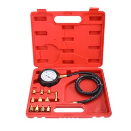KUNTEC 0-500PSI Engine Oil Pressure Gauge Transmission Fluid Diagnostic Tester Tool Kit
