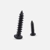 VooGenzek 500 PCS Cross Head Self Tapping Screws, Black Self-Tapping