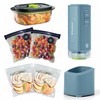 FoodSaver Mini Handheld Vacuum Sealer Machine with Marinate Setting &