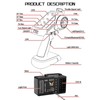 MN-89K 2.4Ghz Remote Controller Transmitter with 6CH RC Receiver for
