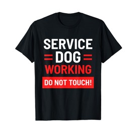 Service Dog Working Do not Touch Pet T-Shirt
