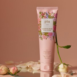 plu [plu]3-in-1 Body Scrub #Pink Floral