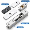Automatic Hydraulic Door Closer, Adjustable Soft Close Buffer with Aluminum