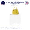 10" x 10" x 15" Clear Acrylic Display Box with
