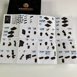 Bingbricks Skibidi Toilet Titan TV Man Building Blocks Toys Robot 217 pieces Bingbricks