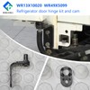 2PC KOLEOLL wr13x10020 Fits for GE Refrigerator Hinge Bottom