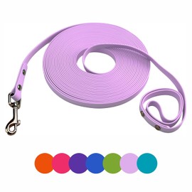 Correa de entrenamiento para perro, fácil de limpiar, impermeable, correa larga para perro, correa de entrenamiento de retirada resistente, correa larga para perro, 6 pies, 10 pies, 15 pies, 3 pies